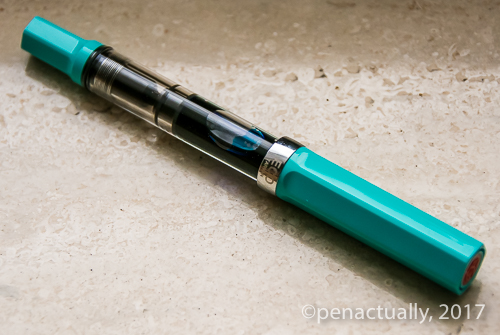 TWSBI Eco EF nib turquoise special edition fountain pen review