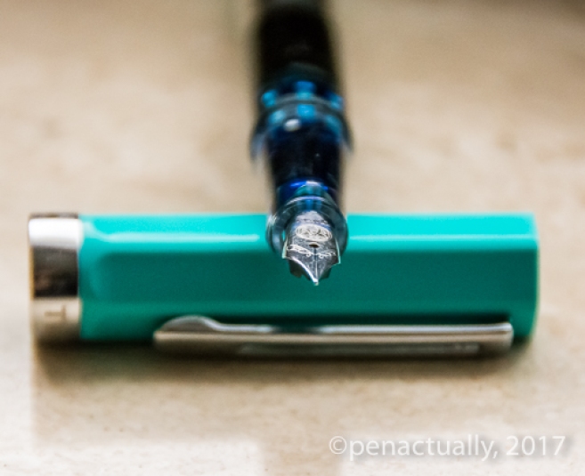 TWSBI Eco EF nib turquoise special edition fountain pen review